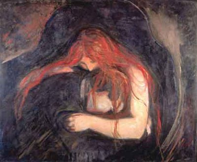 La mujer vampiro munch mujer vampiro