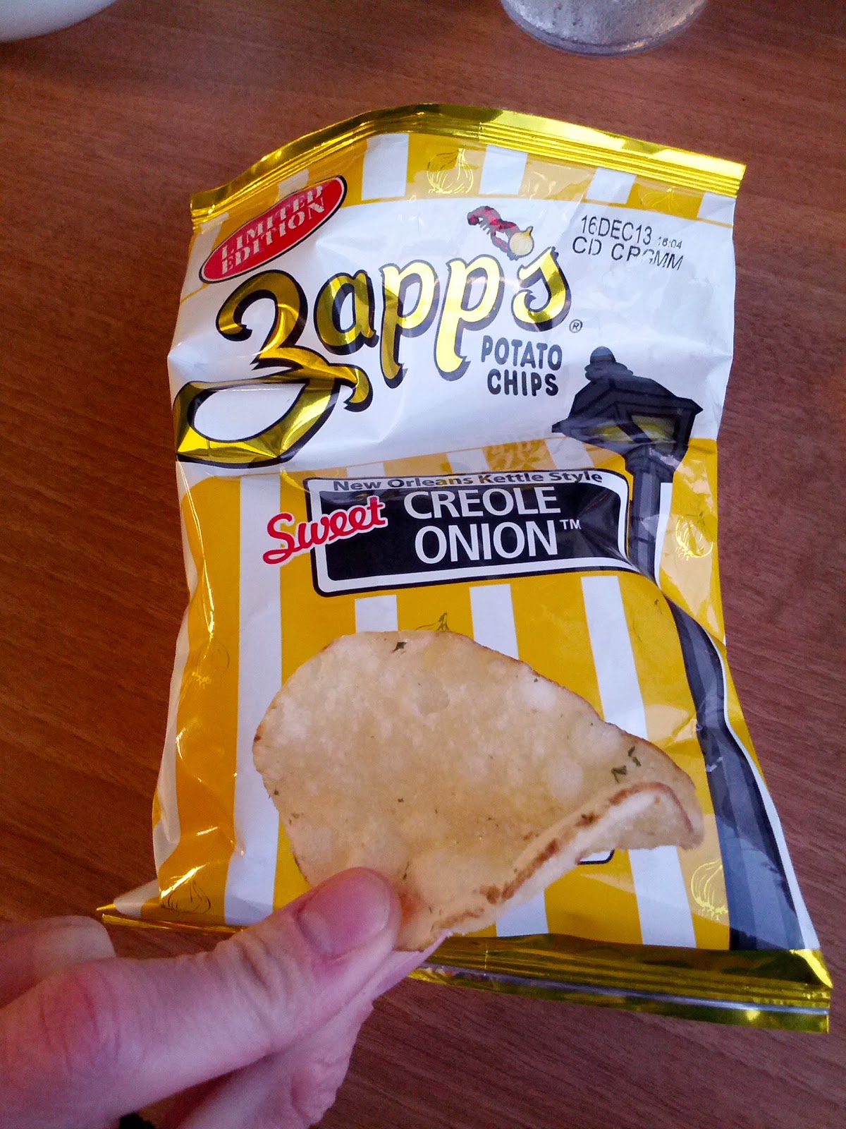 Zapp's Potato Chips Julie's Dining Club