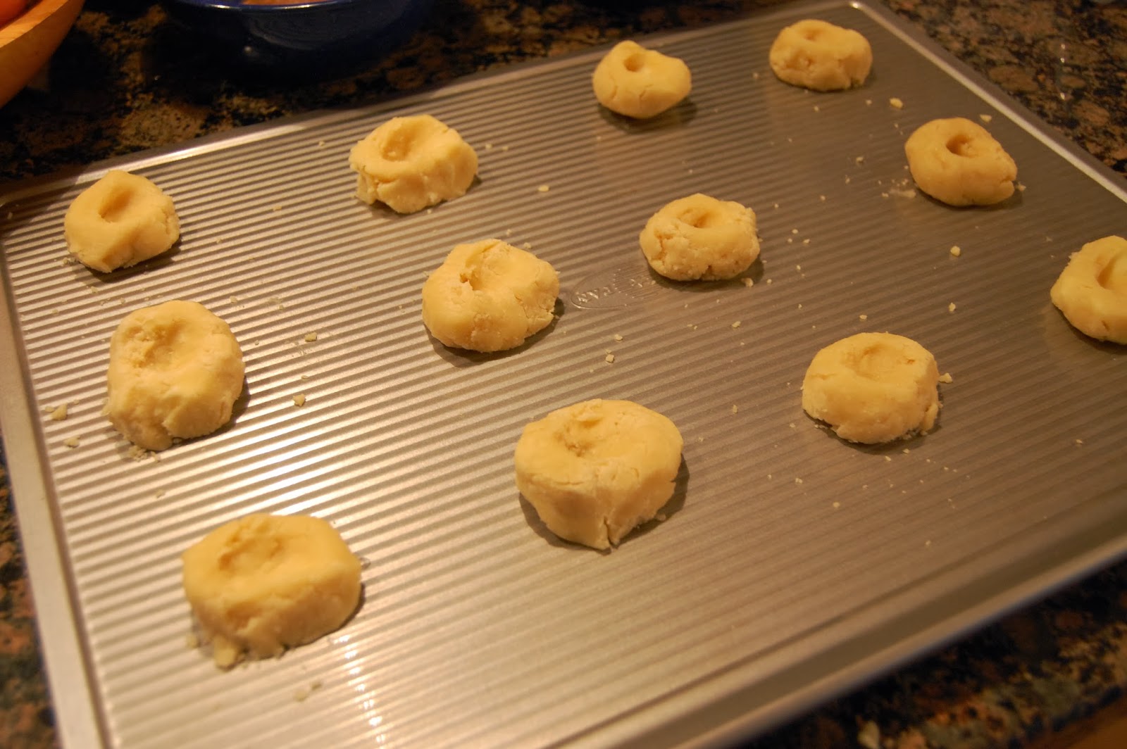 A Peek into the Pantry Samantha's Jam Tart Cookies