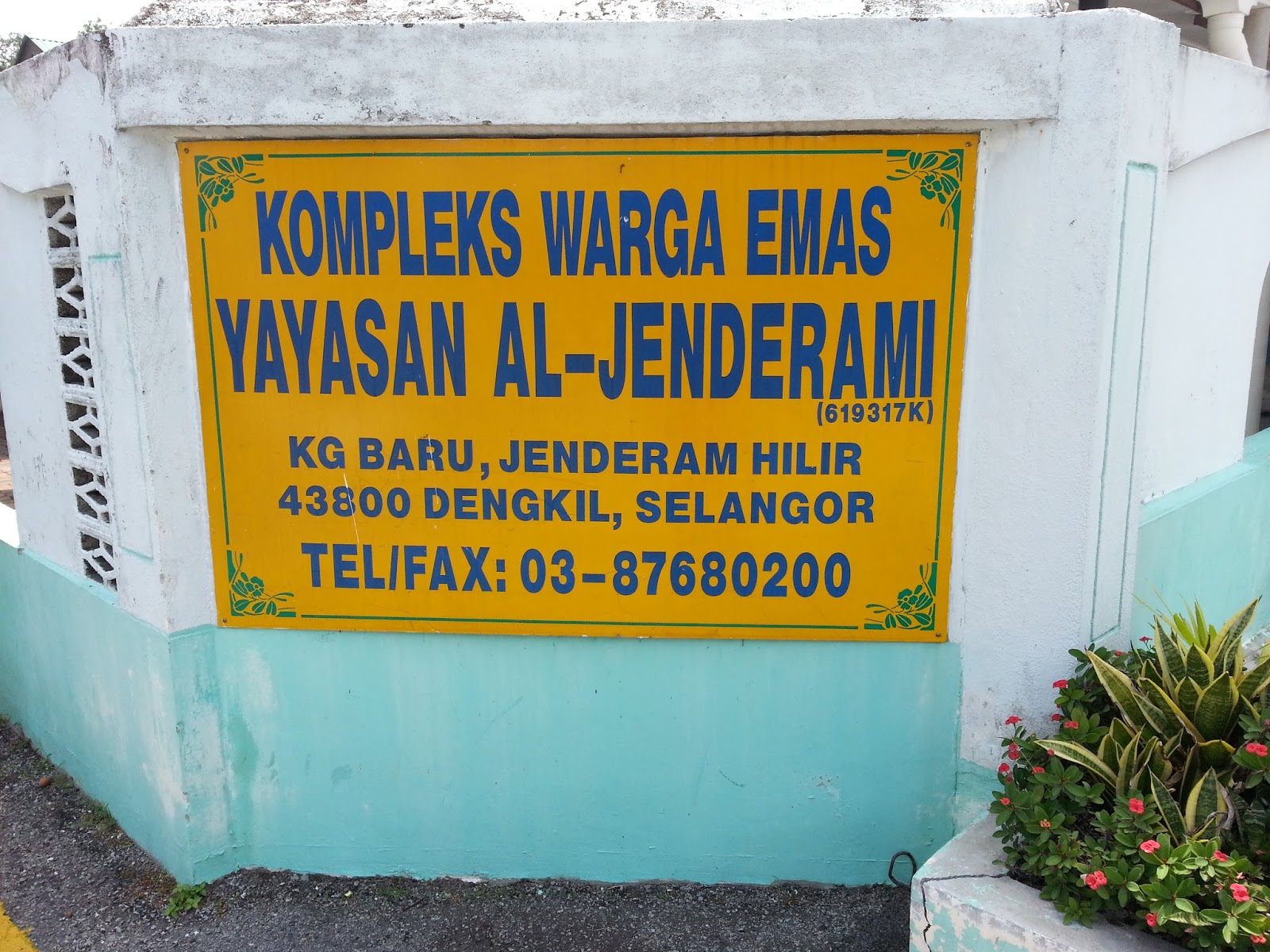 Untuk KitaKita Lawatan Ke Yayasan AlJenderami