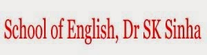 School of English Dr SK Sinha