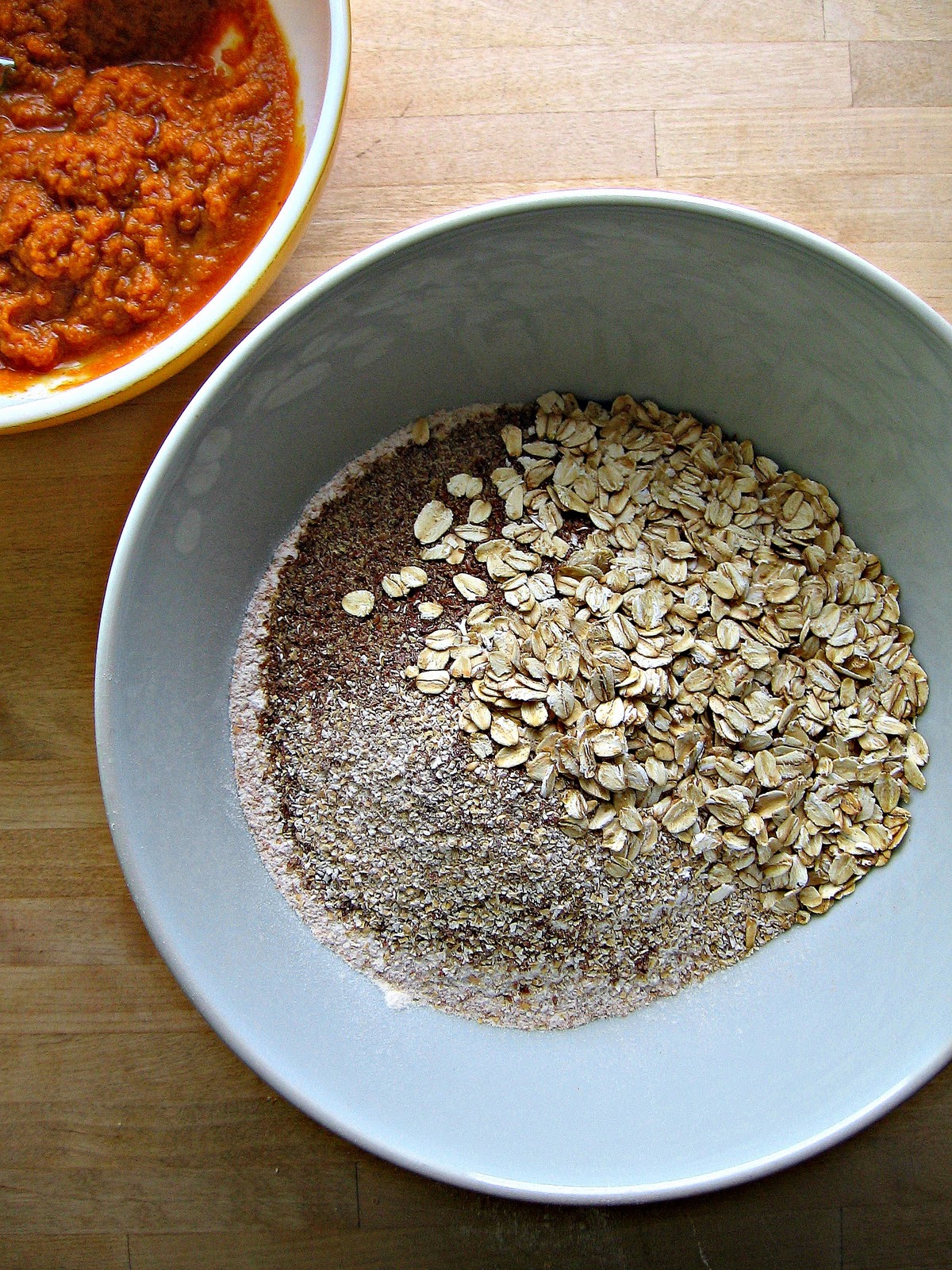 sweetsugarbean Pumpkin Whole Grain Waffles with Maple Greek Yogurt