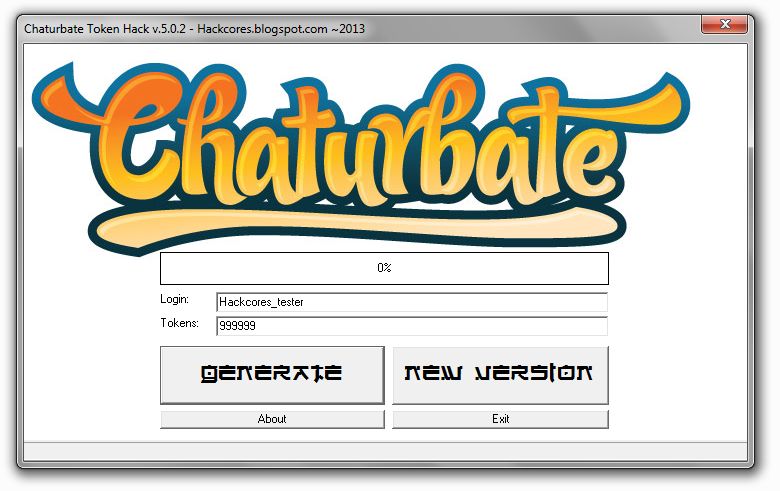 Chaturbate Token Hack v.5.0.2 January 2013 - Paradise Hack&Cheat Island...
