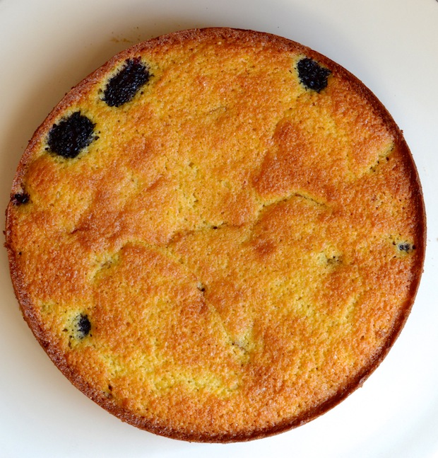 Blackberry Saffron Almond Cake Always Order Dessert