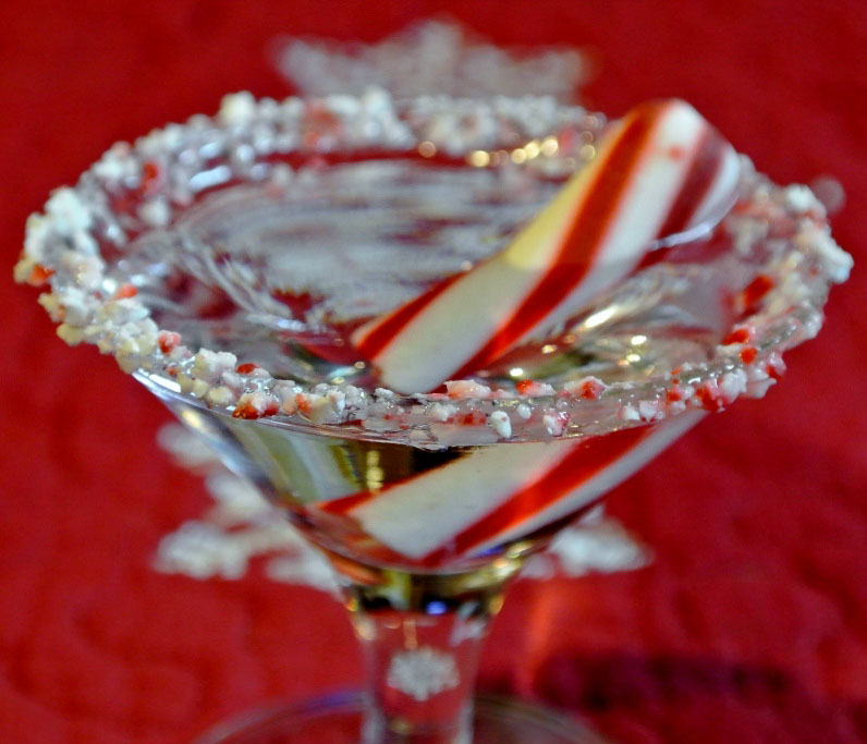 Gourmet Cooking For Two Candy Cane Martini