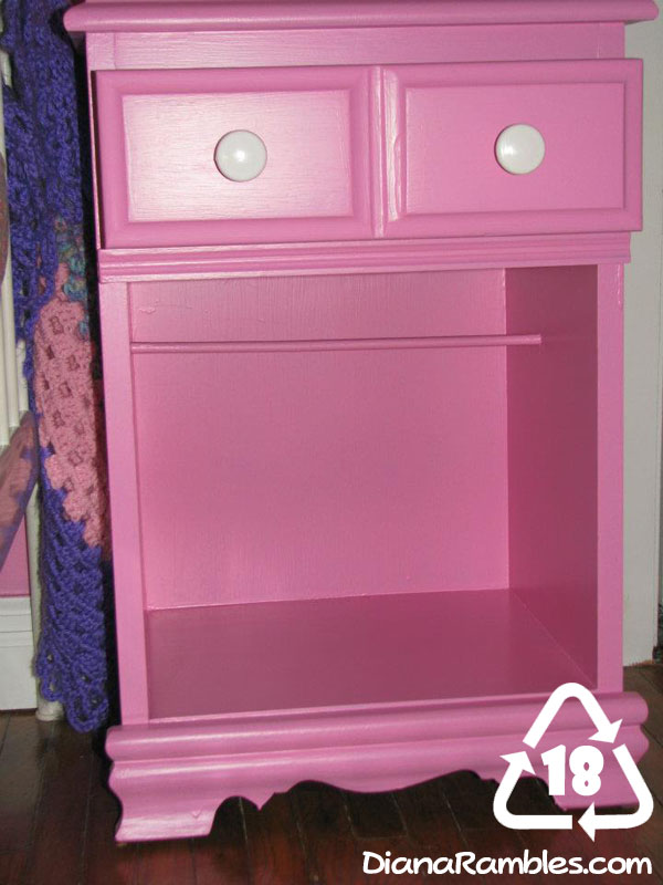 Nightstand Turned 18" Doll Closet Tutorial Diana Rambles