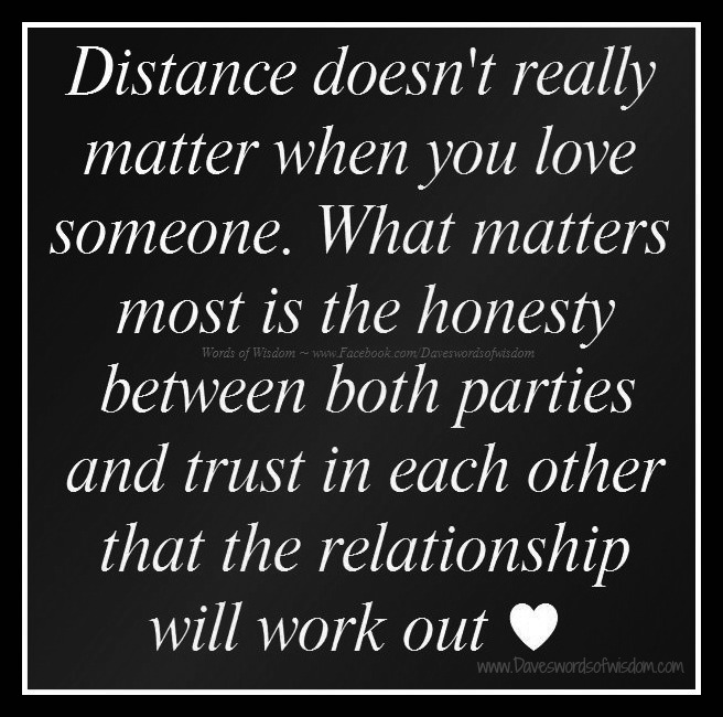 Distance Doesn't Matter