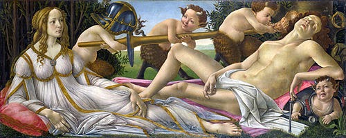 Botticelli - Venus and Mars, c 1483.