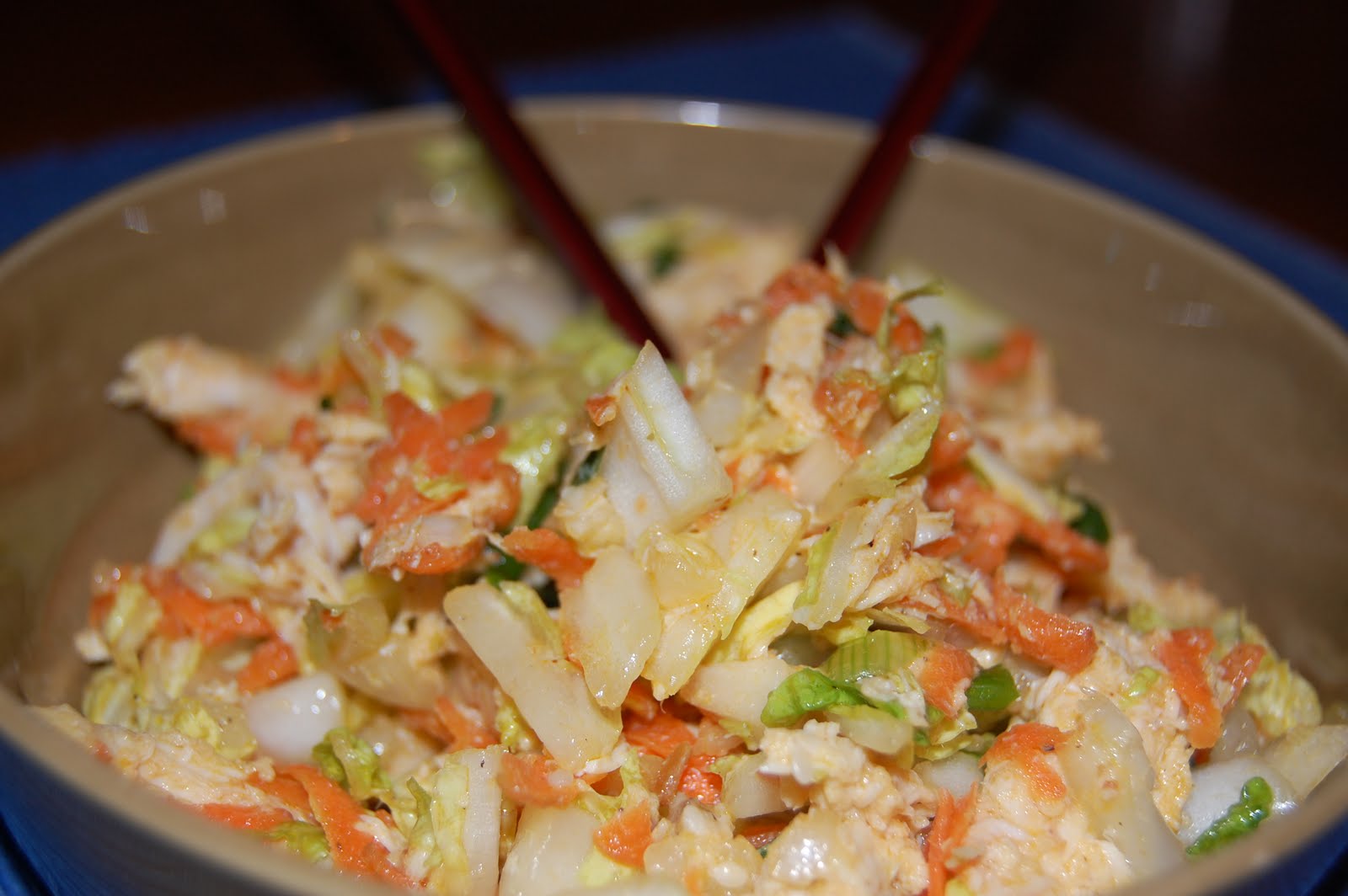 Kitchen Curiosities and more... Thai Chicken Salad with Cabbage