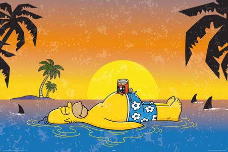 Homer Simpson Barbecue