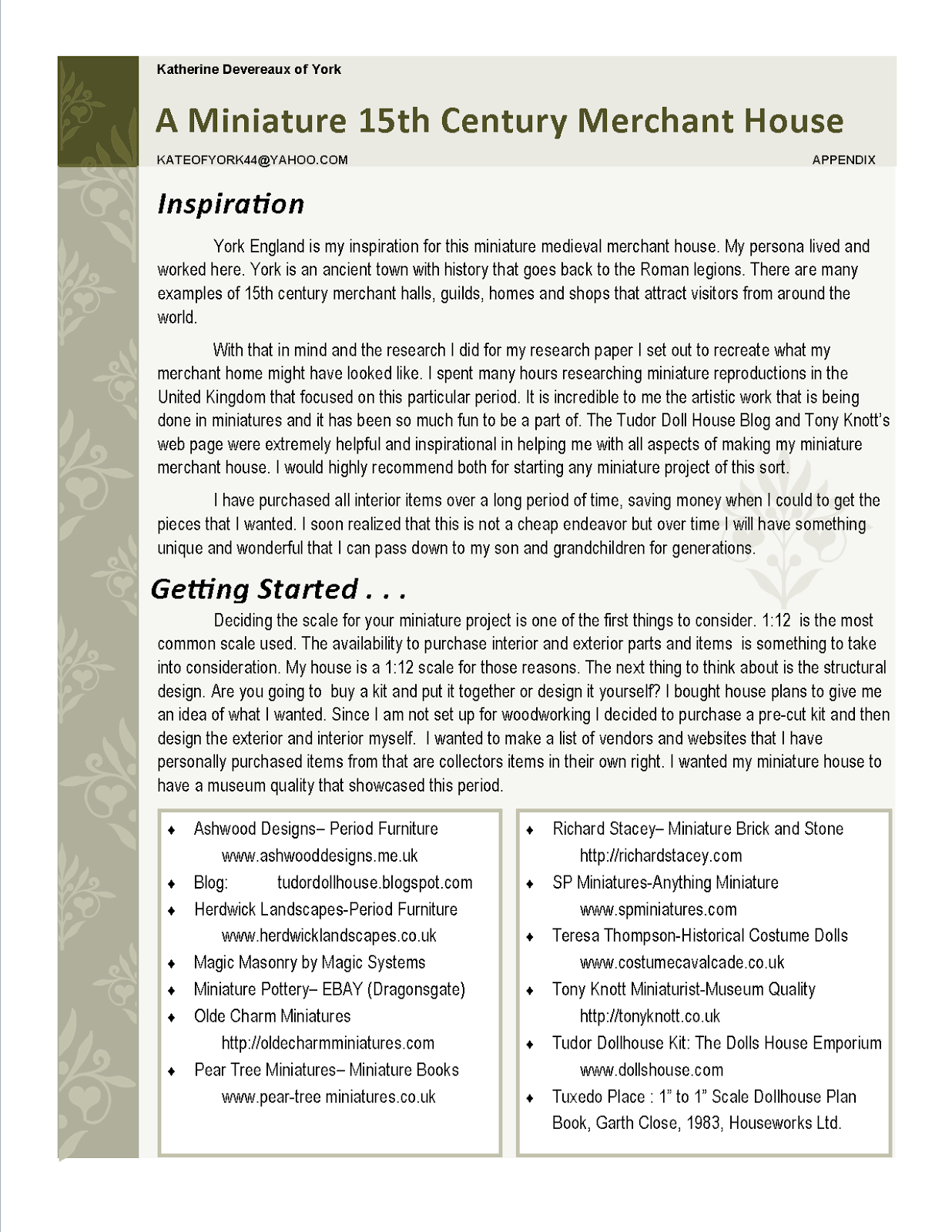 houseworks dollhouse plans