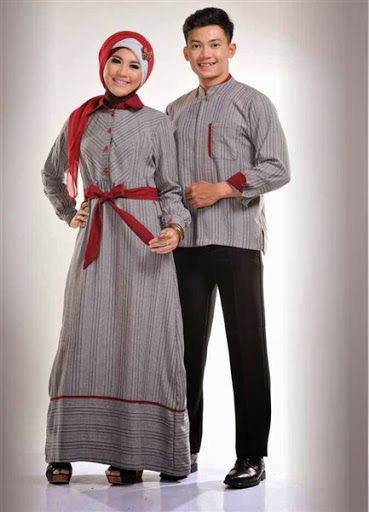 Model Baju Muslim Couple Modern Terbaru 2017/2018 Model Baju Muslim Couple Modern Terbaru 2017/2018