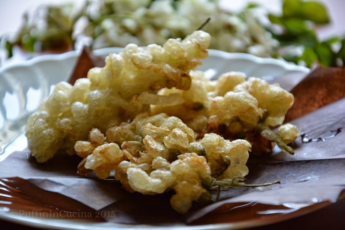 Fiori di acacia fritti semplicemente sfiziosi Ricetta ed ingredienti