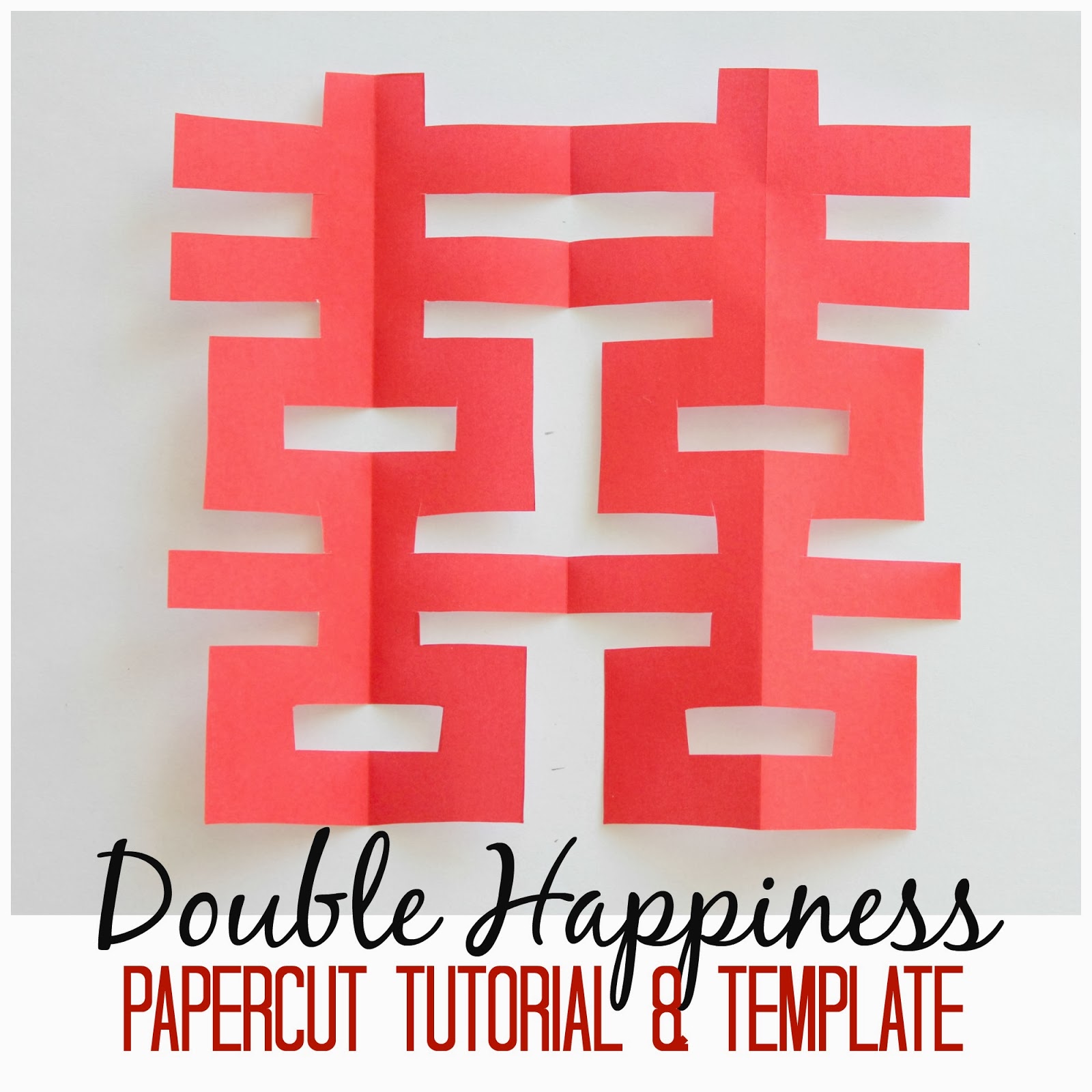 Marie's Pastiche Chinese Paper Cutting {With Tutorial & Template}