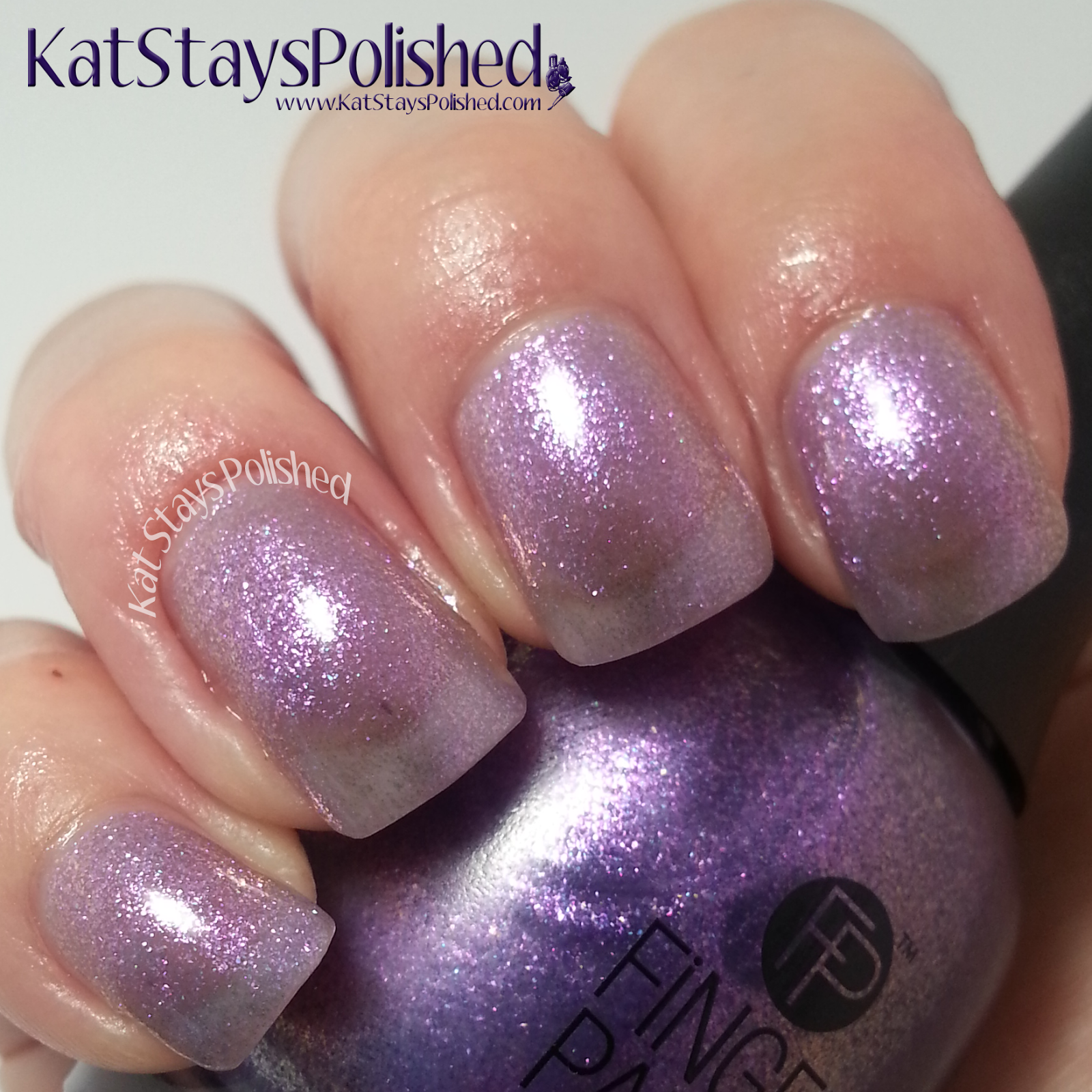 FingerPaints - Bright Lights Big City - Paint the Town Purple | Kat Stays Polished