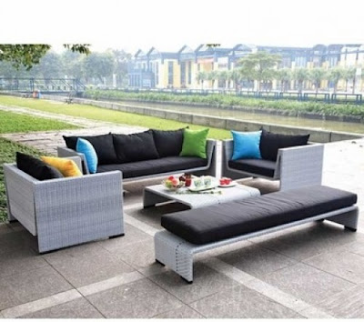 Outdoor Furniture Sectionals on Home And Design  Decoration Contemporary Furniture Outdoor Sofa