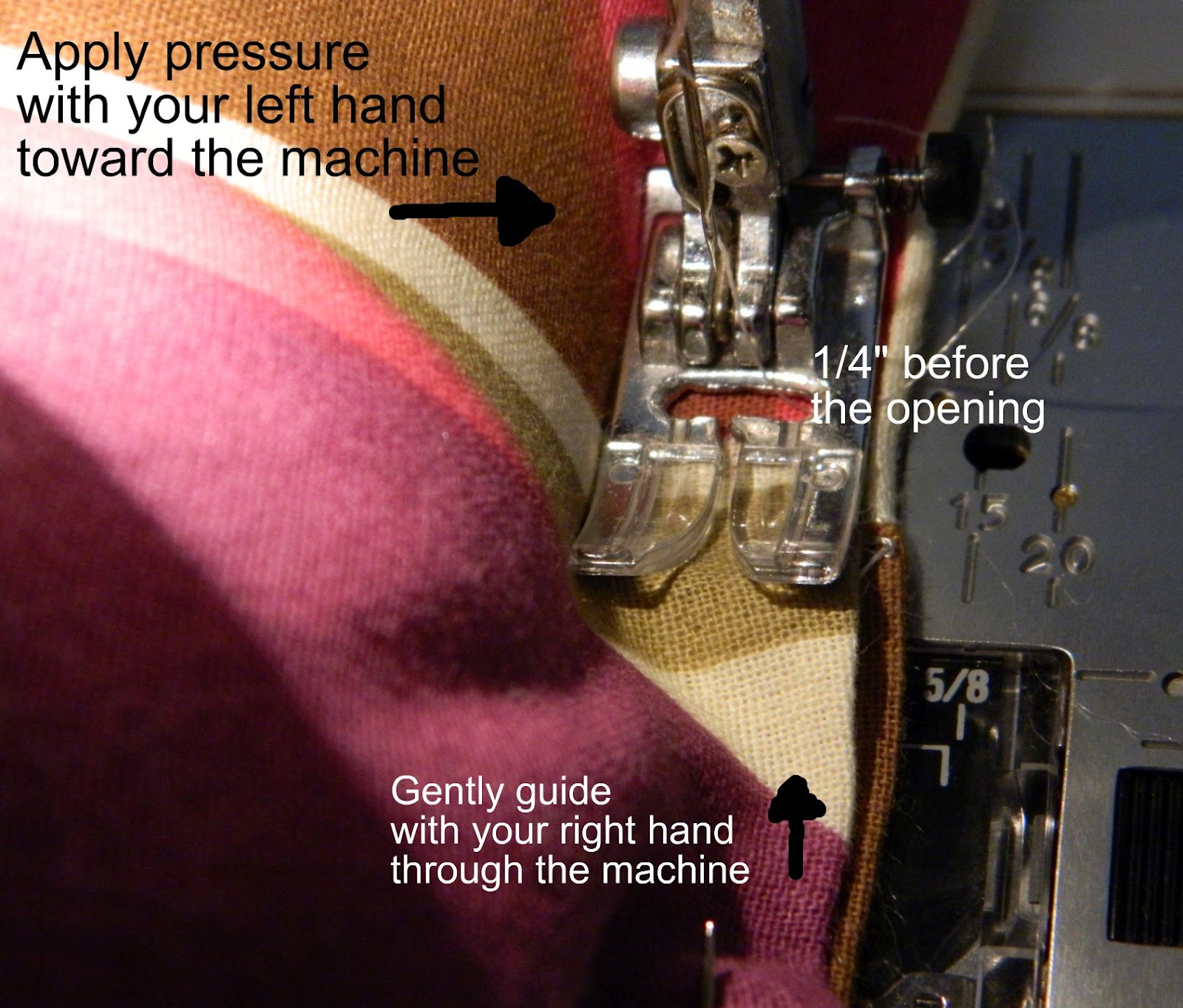 Sew Homegrown How to Close a Pillow Using Your Sewing Machine