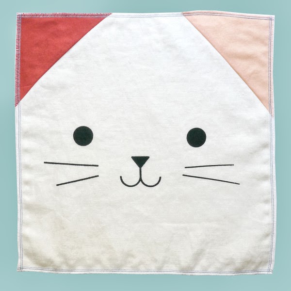 cat themed napkin - fun products for cat people