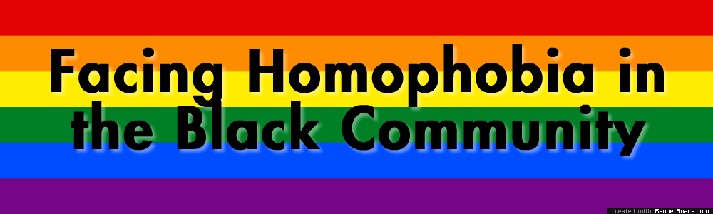 Facing Homophobia in the Black community