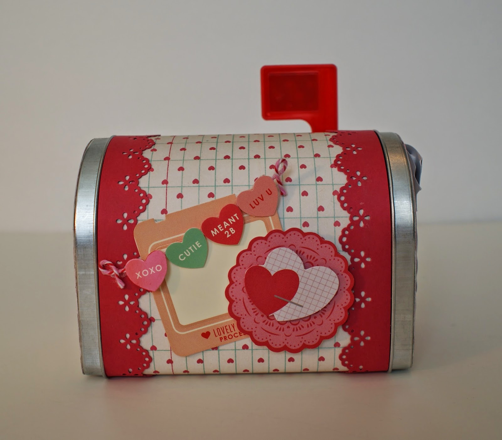 My Scrap Asylum Valentine's Day Mini Mailbox Favors