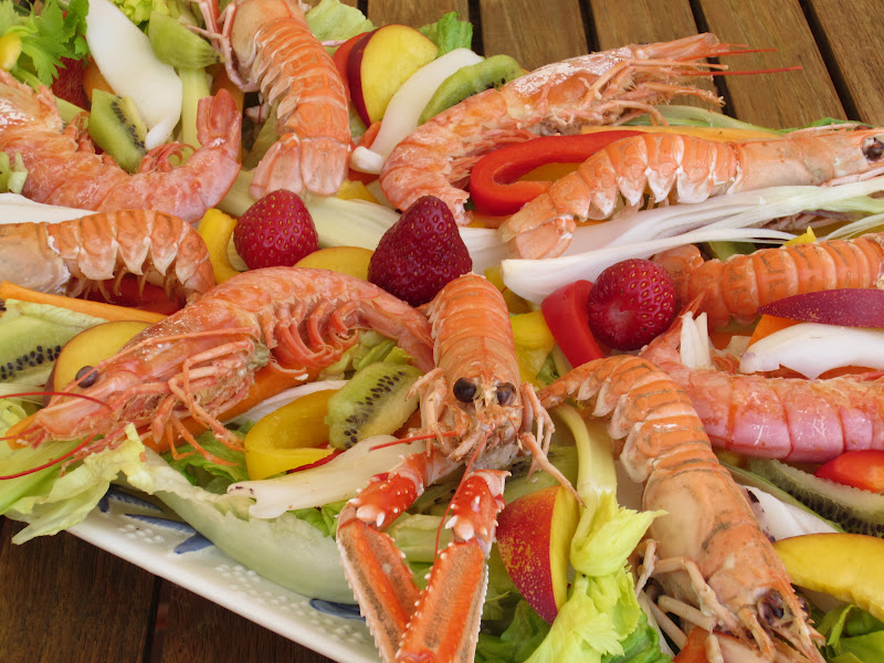 insalataMente Catalana di crostacei alla versiliese