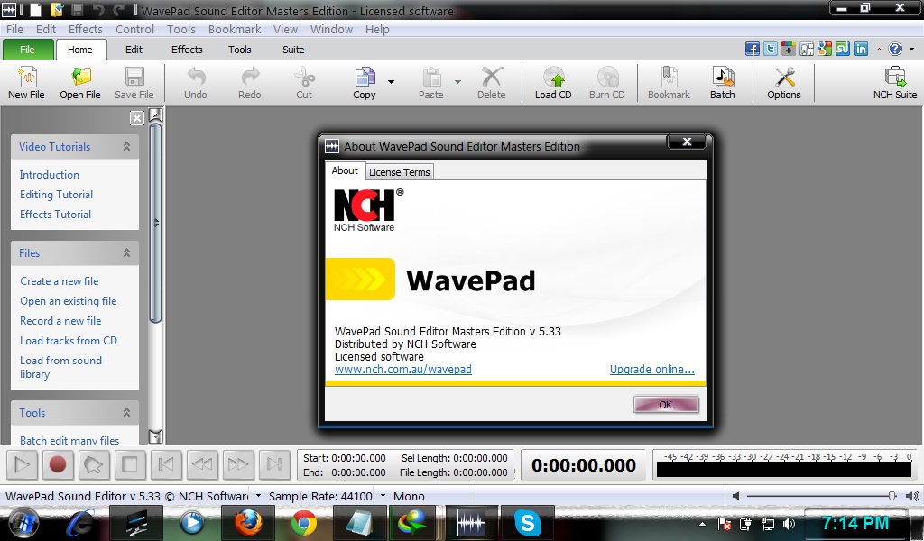 WavePad Sound Editor 16.37 Crack Registration Code