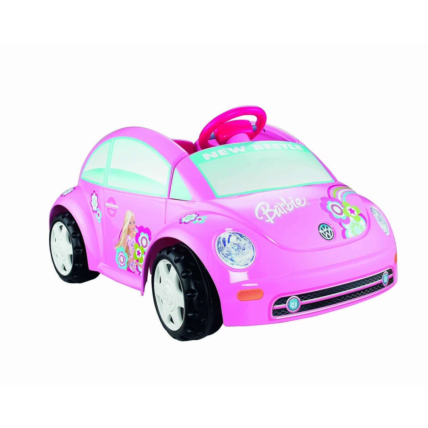 toodler toys: Power Wheels Barbie Volkswagen Beetle