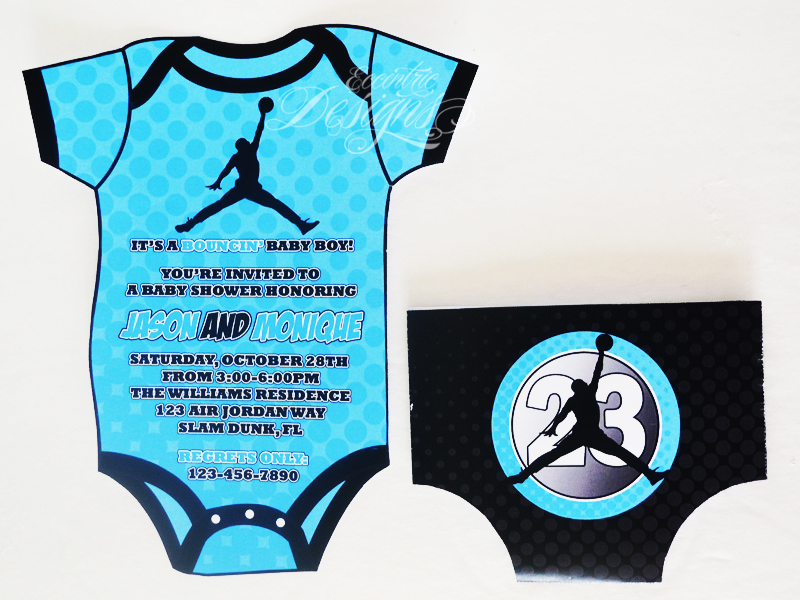 Eccentric Designs by Latisha Horton *NEW* Air Jordan / Jumpman Baby