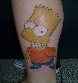 Bart Simpson Tattoo