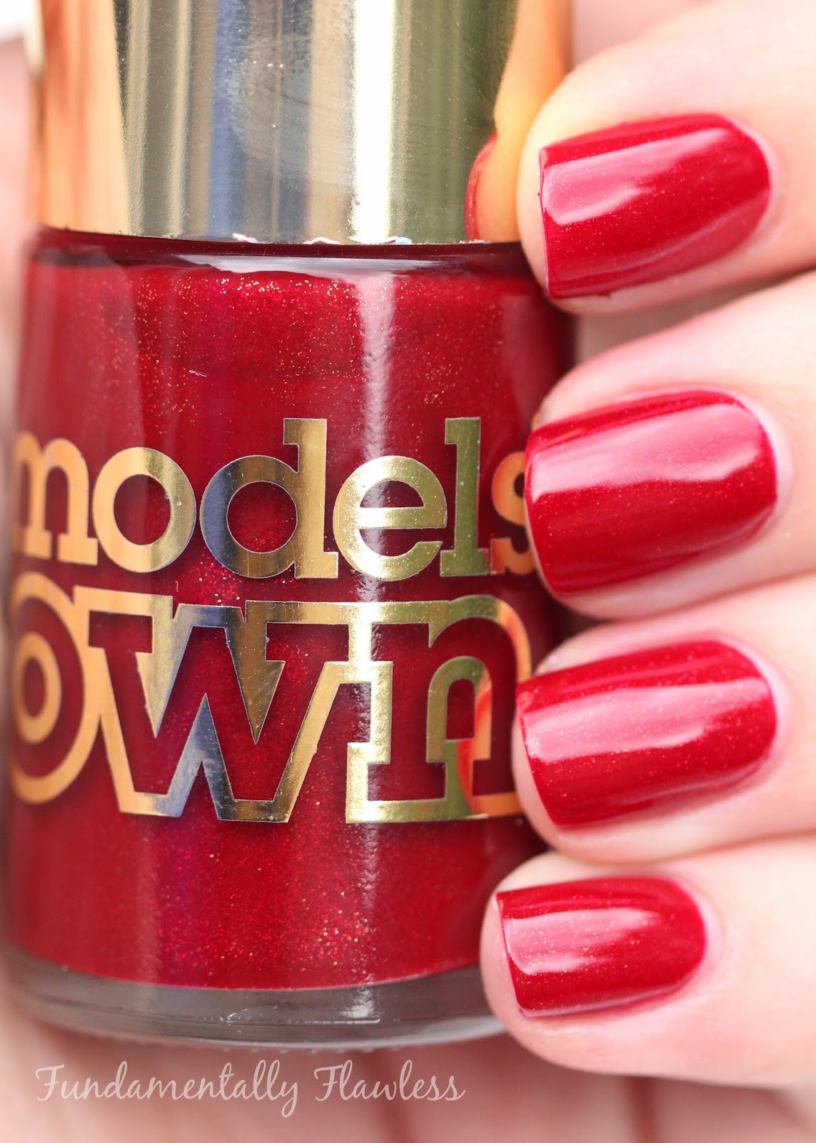 Models Own Diamond Luxe Marquise Maroon Swatch