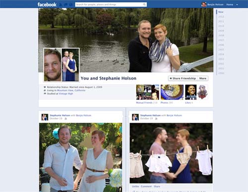 Tampilan Halaman Persahabatan Facebook Berubah ke Timeline