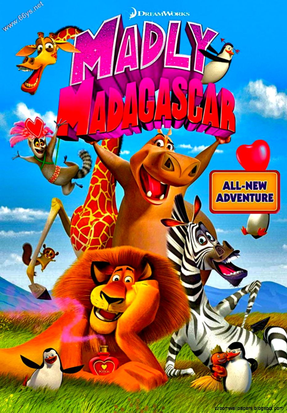 Madly Madagascar Movie Poster Full HD Image Wallpaper for Mac Madly Madagascar Movie Poster Full HD Image Wallpaper for Mac