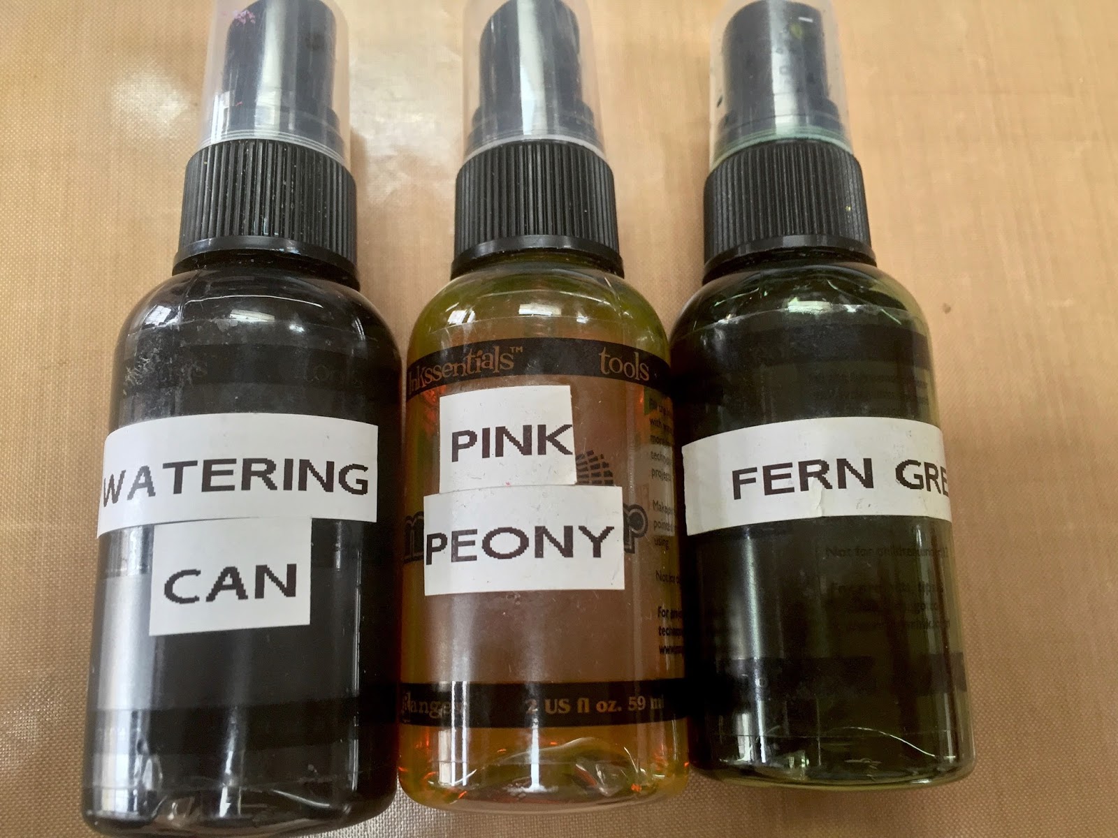 Studio 490 spray archival inks...