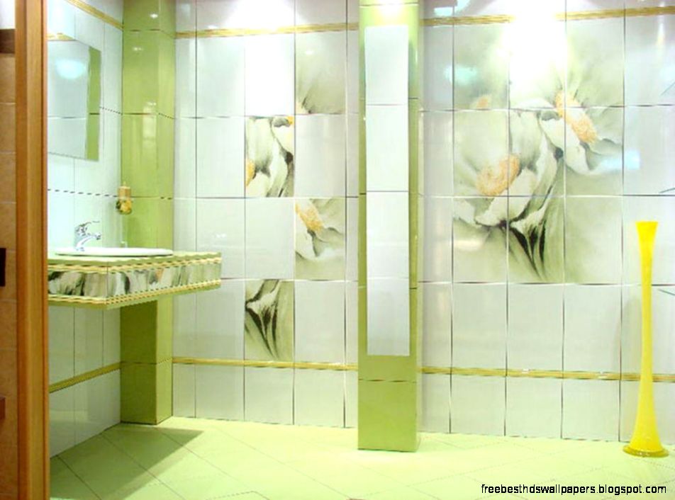 Stunning Pretty Bathroom Set Design With Fl Wallpaper Stunning Pretty Bathroom Set Design With Fl Wallpaper