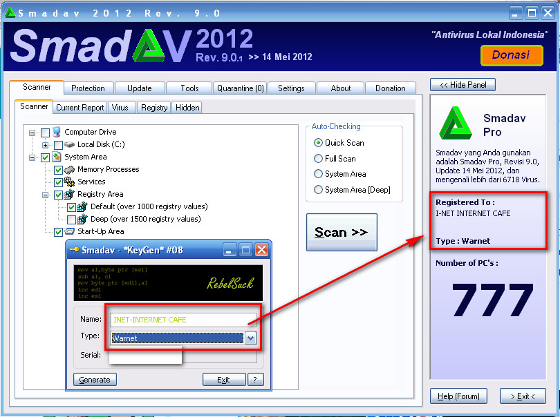 Download Smadav 9.1 Pro Keygen Terbaru 2012
