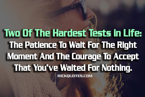 quotes on waiting