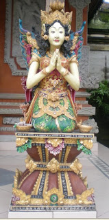 patung dewi dibuat di Bali