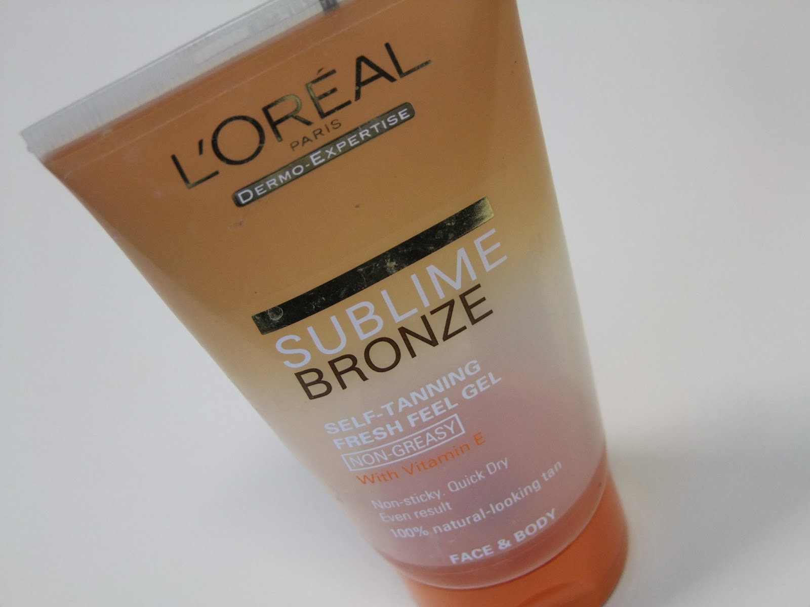 L'Oreal Sublime Bronze SelfTanning Gel Beauty and Cosmetic Information