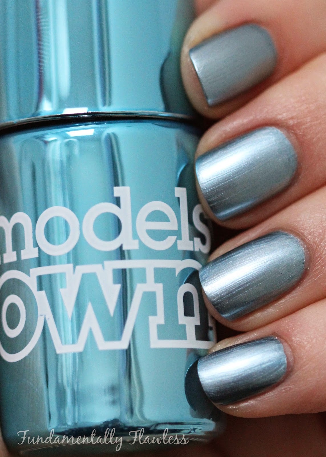 Models Own Colour Chrome Collection Blue Swatch