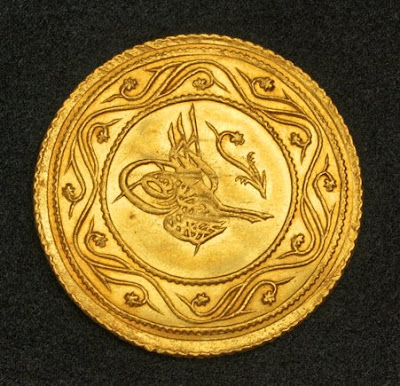 Ottoman Double Rumi Altin Gold Coin