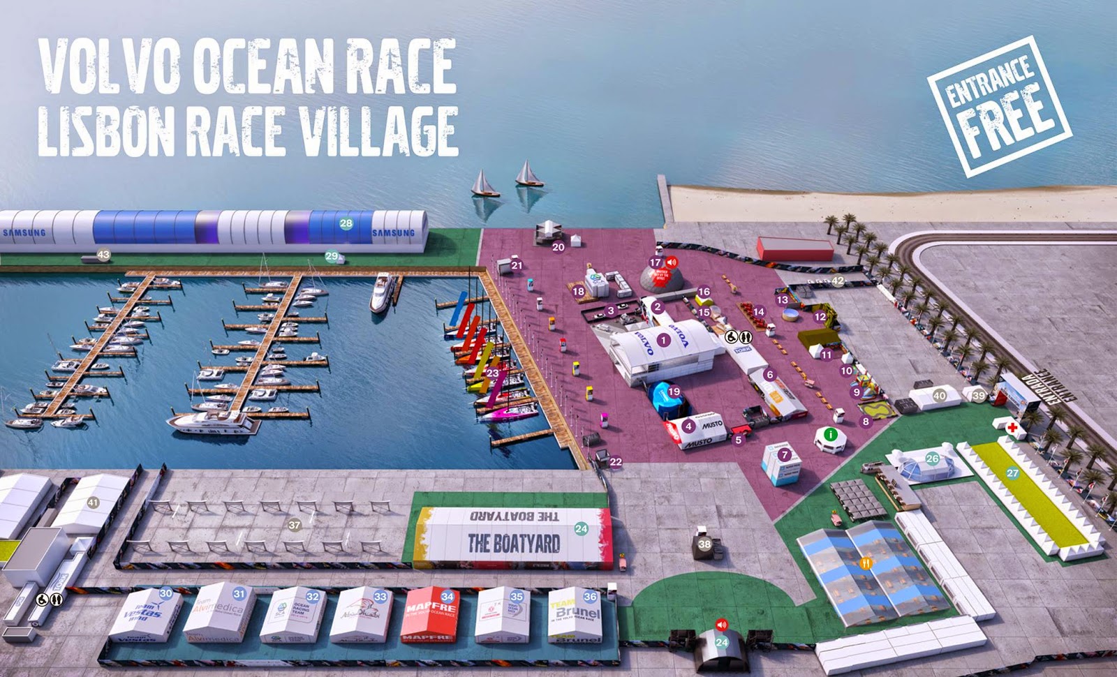 CARTAZ VOLVO OCEAN RACE 2015
