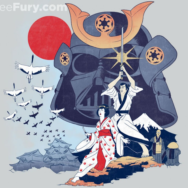 Today's T : 大晦日の年末時代劇スペシャル「スター・ウォーズ」 Tシャツ