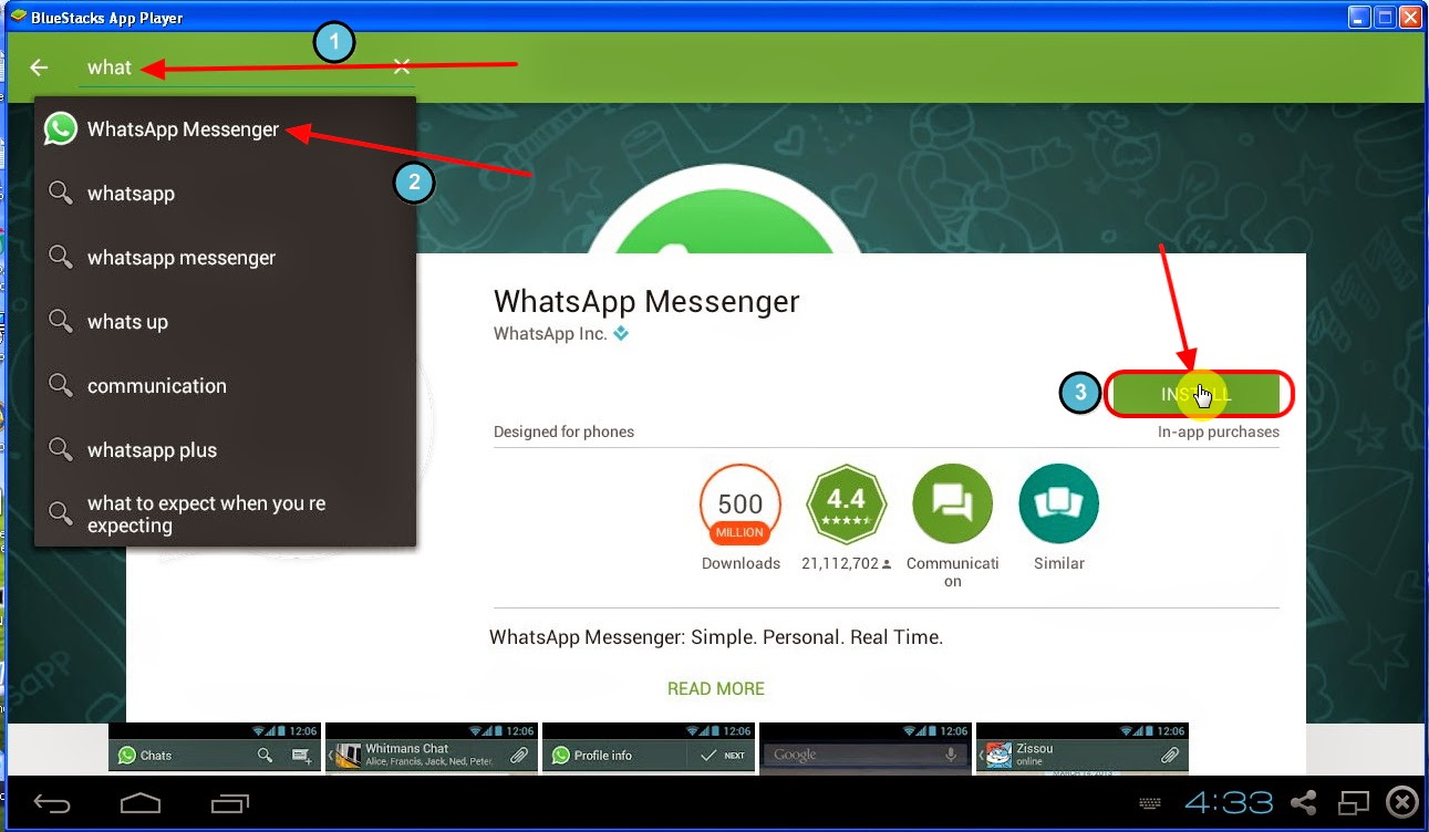 whatsapp download for laptop windows 7 64 bit