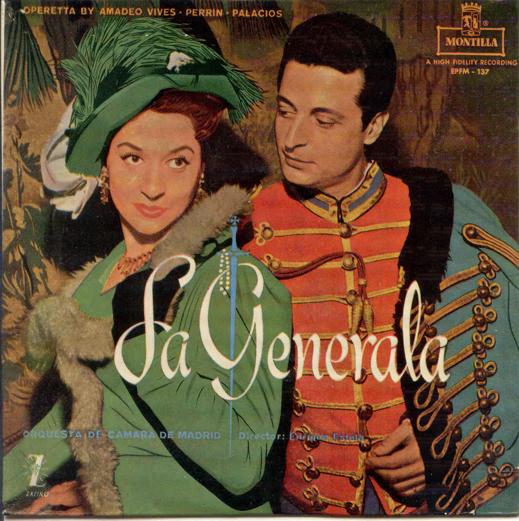 ZARZUELAS DE COLECCION LA GENERALA