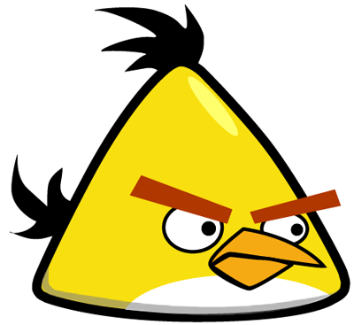 And here’s your finished angry bird, in all its yellow glory.
