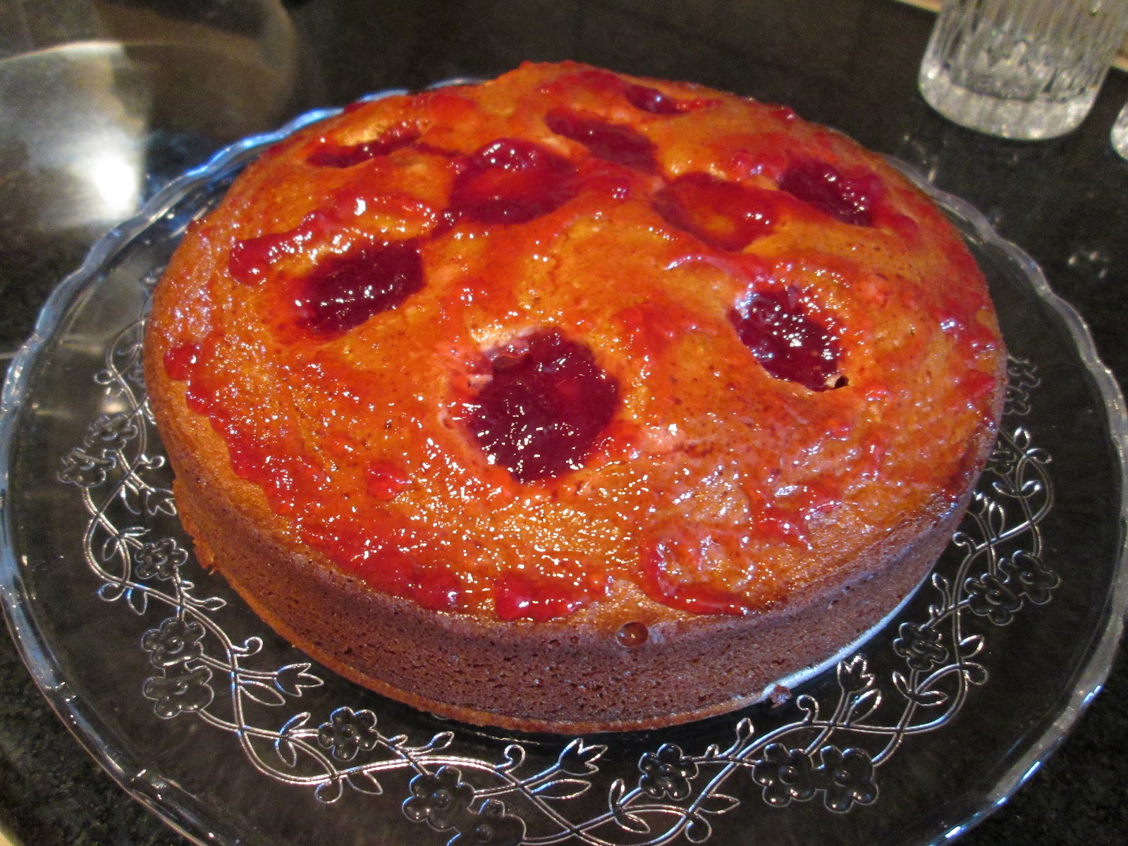 Honestly Jules Quick Dish Quick Almond and Plum Cake