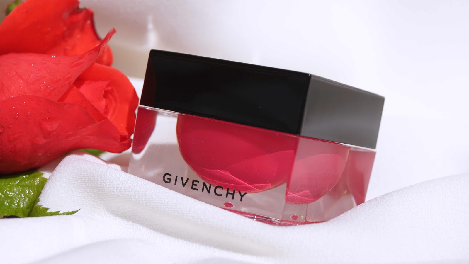 Beauty unearthly: givenchy blush memoire de forme pop-up jelly blush rose extravagant swatches / живанши гелевые румяна новинка.