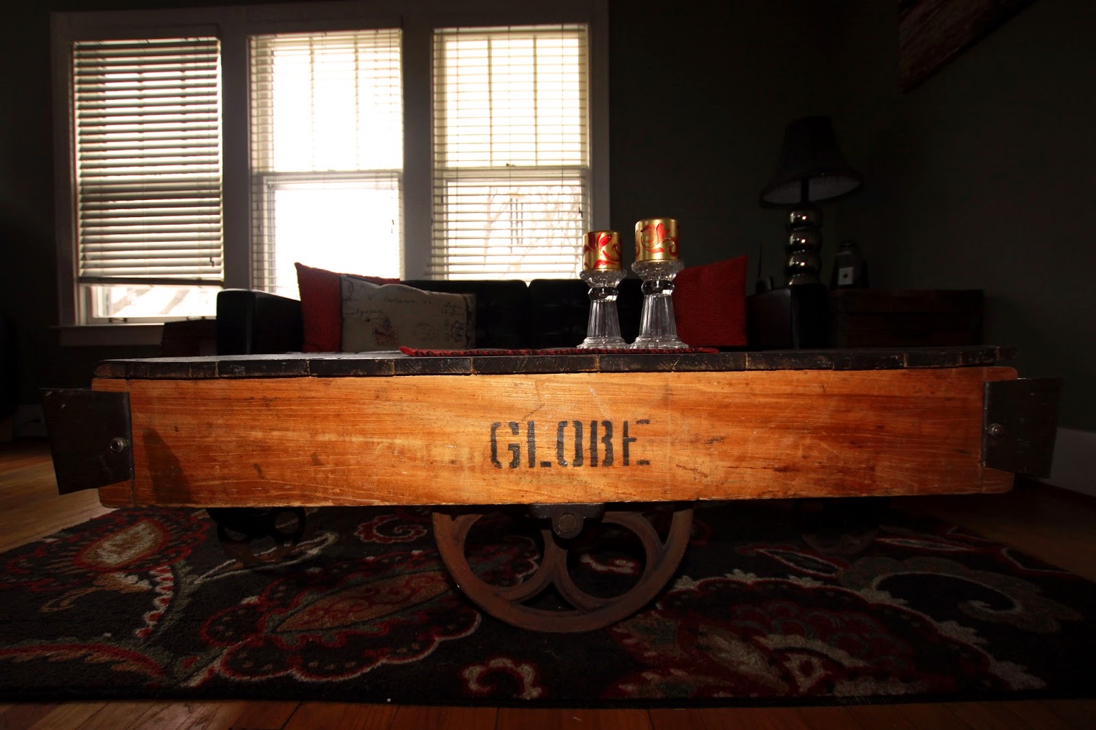The Orange Door Nutting Cart Coffee Table
