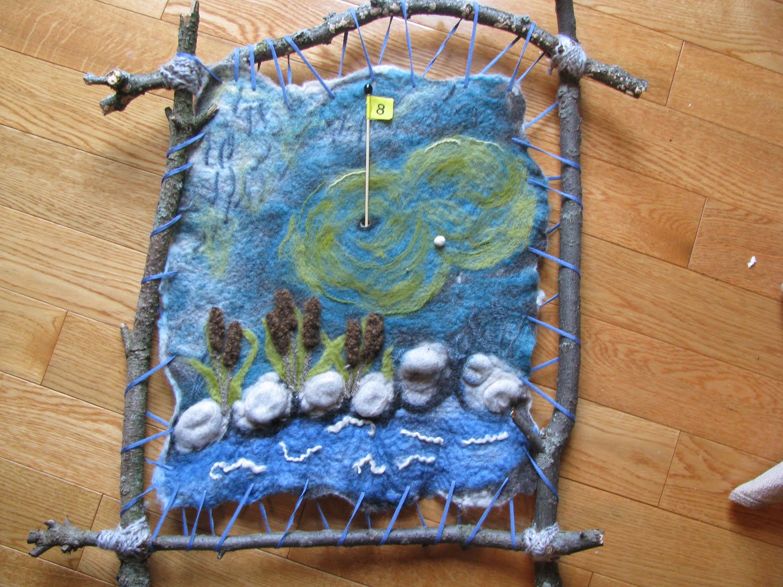 Chris Knits in Niagara More Felt Art