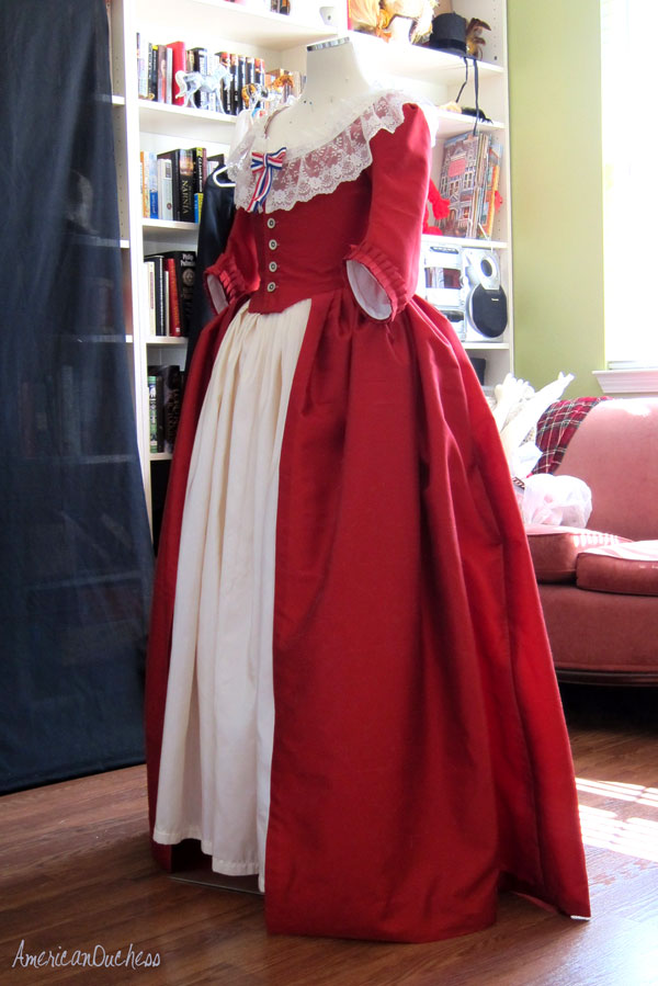 Revolution Dress Coming to the End...Sortof American Duchess